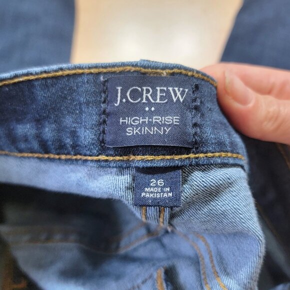 J. Crew High-Rise Skinny Jean in Signature Stretch | Size: 26" - Picture 13 of 17